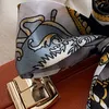 Custom The Versatile Silk Scarf Small Square Bag Pleated Embroidery Chain Crossbody Bag The New Fashionable Woman Handbag FMT-4362