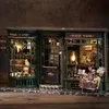 Magical Doll House Miniature DIY Assembly Building Model Kit Production of Small Room Toys Home Bedroom Decoration with Fu 240111