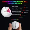 Crestgolf LED-Golfbälle für Nacht, leuchten im Dunkeln, Golfball mit 4 Lichtern, superhell, sechs Farben, Golf-Geschenk für Golfer240111