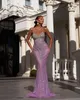 Vintage Halter Mermaid Evening Dresses Crystal Diamond Prom Dress Sleeveless Illusion Plus Size Custom Made Special Occasion Dresses