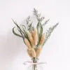 Decoratieve Bloemen Gypsophila Planten Geliefde Staart Gras Bladeren Babysbreath Rose Pampas Gedroogde Bloemenboeket DIY Ambachten Decoratie