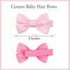Hair Clips Barrettes 12/20 Pcs 2Inch Baby Hair Bows Clips Fully Lined No Slip for Fine Hair Baby Girls Infants Toddlers Kids Hair Barrettes zln240115