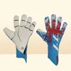 Спортивные перчатки 4 мм вратарские перчатки Защита пальцев Профессиональные мужские футбольные рекламы Детские более толстые вратарские футбольные перчатки Drop Deliver9789659