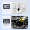 Hörlurar finblue F520 Bluetooth 5.3 hörlurar infällbart Lavalier -headset för en öronknoppar öronsnäckor handfri trådlös lotus F920 F910