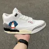 Jumpman 3 Basketball Shoes 3S Mens Trainers Women Sneakers Palomino Wizards White Melet Redigated Lucky Green Desert Elephant UNC Outdoor