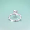 Gem's Beauty Zircon Wedding Bands Water Drop Engagement Rings 925 Sterling Silver Fine Fine Jewelryギフト