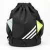 Su geçirmez spor fitness seyahat spor çantası taşınabilir yürüyüş tırmanma sırt çantası basketbol futbol torbası kombo kuru ıslak ayırma çantası 240111