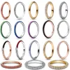 2024 neue Sterling Silber Me Stil Verbindung Ring Für Frauen Emaille Schmuck Rose Gold Mini Bunte Tägliche Geburtstag Geschenke