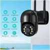 Ip Cameras Anbiux 8Mp 4K Camera 5Mp Speed Dome Tracking Ptz Smart Home Outdoor Wireless Wifi Surveillance Monitor Aa220315 Drop Deli Dhnkn