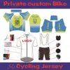 Ställer in privat personlig anpassad cykeluniformcykelpaket Fyra säsonger Cykelkläder DIY Jersey Ropa de Hombre Bike Uniform