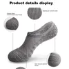 5Pair Cotton Sport Running Ankel Socks Athletic Lowcut Thick Knit Autumn Winter Outdoor Fitness Breattable Quick Dry Sock 240112