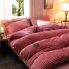 Winter Warm Velvet Duvet Cover Couple 2 People Double Quilt Cover 220x240 Bedding Set Twin Queen King Comforter Cover 240111