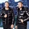 Homme veste vers le bas Parkas manteaux doudounes Bomber hiver manteau à capuche outwear hauts coupe-vent taille asiatique S-5XL