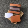 10A Designer Bag Mini Purses Short Wallet Luxury Sacoche Stripe Key Pouch Womens Mens präglade lädermynt Package Cardholder Keychain Fashions