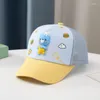 Ball Caps LDSLYJR Summer Acrylic Cartoon Bear Casquette Baseball Cap Adjustable Snapback Hats For Children Boy And Girl 212