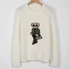 Women's Sweaters Unisex Teddy Bear Cashmere Sweater Autumn And Winter High-end Comfortable Casual Warm Round Neck Long Sleeved Sports Shirt