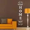 3D Mirror Wall Stickers English Letters Home Family Acrylic Decals Diy Löstagbar för dekor 240112