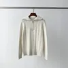 Kvinnors tröjor Kvinnor Halv-zip Turtleneck Cashmere Sticked Sweater L P Fashion Vintage Jacquard Långärmad Pullover Top Clothing