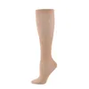 Women Socks Solid Compression Stockings Blood Circulation Promotion Slimming Anti-Fatigue Comfortable Casual