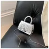 Evening Bags Party Small Square PU Shoulder Chains Hasp Alligator Handle For Ladies 2024 Fashion Bolsa De Ombro Corrente