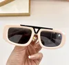 Diseño para hombres Gafas de sol 1.1 con evidencia Montura cuadrada millonaria Small Cat Eye para hombres y mujeres Gafas de estilo al por mayor de vanguardia para exteriores de alta calidad con estuche