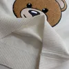 Kids Designers Sweater Winter Warm Sweaters for Kid Girls Clothes Boys Hoodies Children Luxury Long Sleeve Baby Cartoon Bear Sweatshirts esskids CXD2401125-6