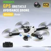 Drones S136 Pro Ultra 8K 4K caméra Drone Gps Drones Hd double caméra professionnel quadrirotor sans brosse hélicoptère évitement d'obstacles Dron