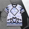 mens designer t shirt women's t-shirt couple street fashion high-quality plaid striped print short sleeved casual loose fitting men's t-shirt round neck clothing