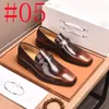 40Modelo 2024 marca de alta qualidade formal designer vestido sapatos luxuosos homens preto azul sapatos de couro genuíno apontou toe masculino negócios oxfords sapatos 38-45