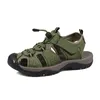 2024 Neue, hochwertige, bequeme, braune Outdoor-Hausschuhe aus Leder für Herren und Damen, Freizeitsport, rotbraune Sandalen