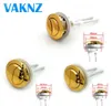 Dual Flush toilet tank Gold colour 38mm48mm58mm Button Round shape Toilet Push Buttons Bathroom Accessories 2107277144131