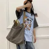 Hiver nouveau vintage Hong Kong style toile sac femme transfrontalier SennINS sac à bandoulière décontracté mode simple sac à main