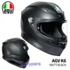 Carbon Italian AGV Motorcycle Fiber Helmet Female K6 Full Male Four Seasons Universal Anti fog Running NW01