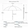 Şemsiye 2021 Lüks Yarı Otomatik İşletme Erkekler Şemsiyesi Uzun Tutlu Handalı Rüzgar Geçirmez Golf Güneş Şemsiye Anti-UV Glassfiber Parasol YQ240112