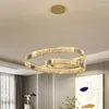 Żyrandole nowoczesne restauracja Luster Crystal wisior światła luksusowe salon kitcheb LED LUMINARIAS LAMPĘ DYMMABLE LAMPY DEKACJI