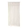 Mão-tecido macrame algodão porta cortina tapeçaria tapeçaria arte tapeçaria boho decoração bohemia casamento pano de fundo tapeçaria 240111