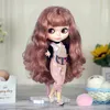 ICY DBS BLYTH DOLL 16アニメ人形ジョイントボディホワイト肌の光沢のある顔服の靴と手で特別なコンボ30cm BJD TOY240111