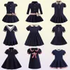 Baby Girls Dresses for Kids Brand Plaid Cotton Designer Clothes Boutique Whole Party Casual Clothing Dress20226592581