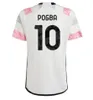 23 24新しいVlahovic Chiesa Soccer Jerseys 2023 2024 Milik Juventus Pogba Men Kids Set Bonucci Football Shirts Yildiz Yildiz costic fagioli danilo maglie da calcio