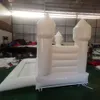 10x10 pies, venta al por mayor, blanco y rosa, casa de rebote para niños, castillo hinchable para saltar, saltador inflable para niños pequeños con piscina de bolas