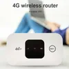 Cabos de computador Modem sem fio 4G Pocket WiFi Router 150Mbps Mobile Spot com slot para cartão SIM Ampla cobertura