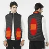 21PCS Heated Jacket Fashion Men Women Coat Intelligent USB Electric Heating Thermal Warm Clothes Winter Heated Vest Plussize 240112