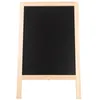 Décor de bureau réutilisable réponse dessin enfants tableau noir enfants tableau blanc petite craie en bois multi-fonction étudiant 240111