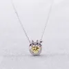 Swarovskis Necklace Designer Women Original Quality Pendant Necklaces Beating Heart Lucky Cat Necklace Female Element Crystal Lucky Cat Collar Chain