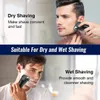 Resor Mens Shaver Mini Electric Razor for Men USB uppladdningsbart skägg rakapparor Small Size Shavers Compact Razor Wet Dry Use 240111