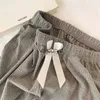 roupas para casa Pijama feminino primavera e outono manga comprida cardigã cinza simples de alta qualidade pode ser usado como um terno de casa de duas peçasvaiduryd