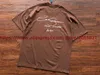 Erkek Tişörtler Kahverengi Kraliyet Mavi Black White CB Tee Üst Erkekler Kadın Kıyılmış Slogan Cole Buxton T-Shirt T240112