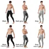 Sous-vêtements thermiques pour hommes, Leggings épais d'hiver, pantalons longs pour hommes, pyjama de maison, bas de pantalon