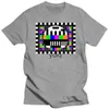 Magliette da uomo Reality Glitch Tv Error T Card Colors T-shirt da donnayolq