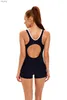 Kvinnors badkläder 2023 Ny One Piece Swimsuit Women Sport Monokinis Kvinnlig Anthletic Open Back Fitness Summer Beach S-XXXL YQ240112